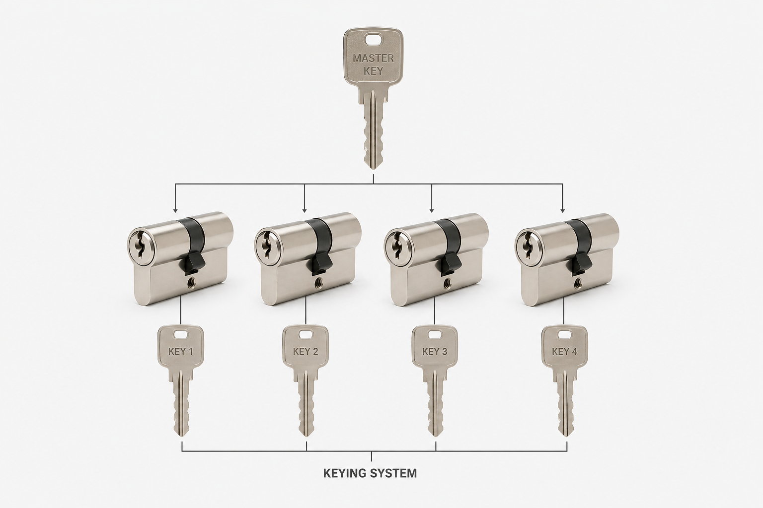 What is Keying System? Key Management and Security in Lock Systems